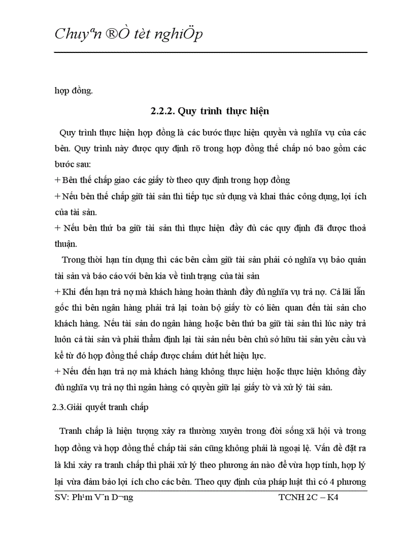 image for page Giải pháp nhằm nâng cao hiệu quả bảo đảm tiền vay bằng thế chấp tài sản trong hoạt động tín dụng tại NHTMCP Hàng Hải 1