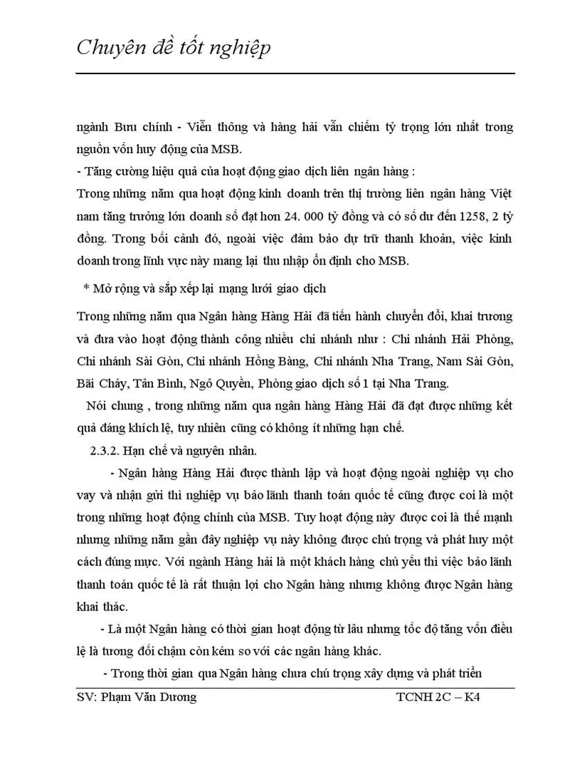 image for page Giải pháp nhằm nâng cao hiệu quả bảo đảm tiền vay bằng thế chấp tài sản trong hoạt động tín dụng tại NHTMCP Hàng Hải 1