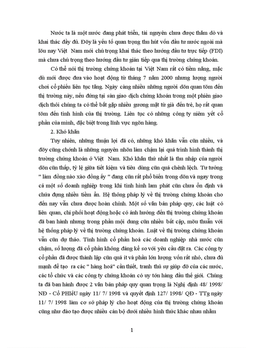 image for page Thị trường chứng khoán việt nam 1