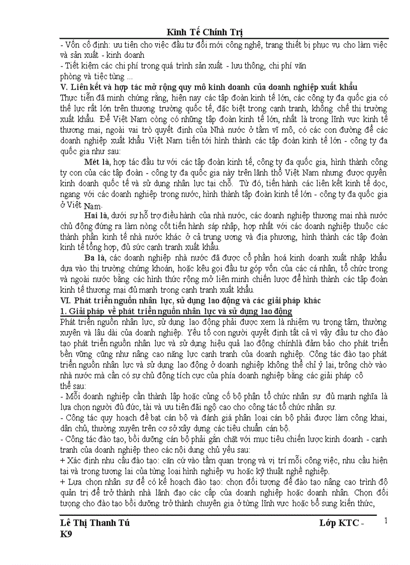 image for page Một số giải pháp nhằm nâng cao khả năng cạnh tranh hàng hoá của các doanh nghiệp Việt Nam trong tiến trình hội nhập quốc tế 1