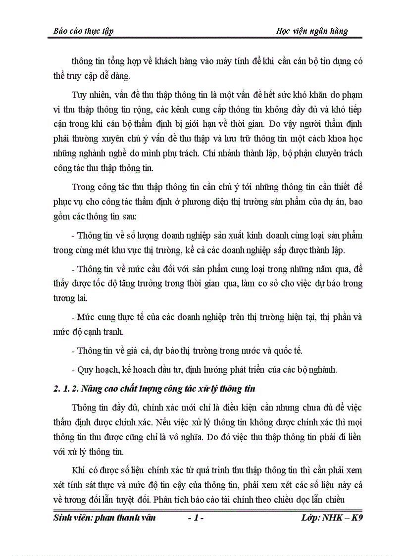 image for page Giải pháp nâng cao chất lượng tín dụng tại chi nhánh hà nội của ngân hàng việt nam tín nghĩa