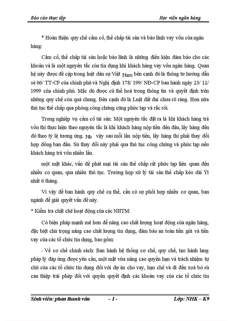 image for page Giải pháp nâng cao chất lượng tín dụng tại chi nhánh hà nội của ngân hàng việt nam tín nghĩa