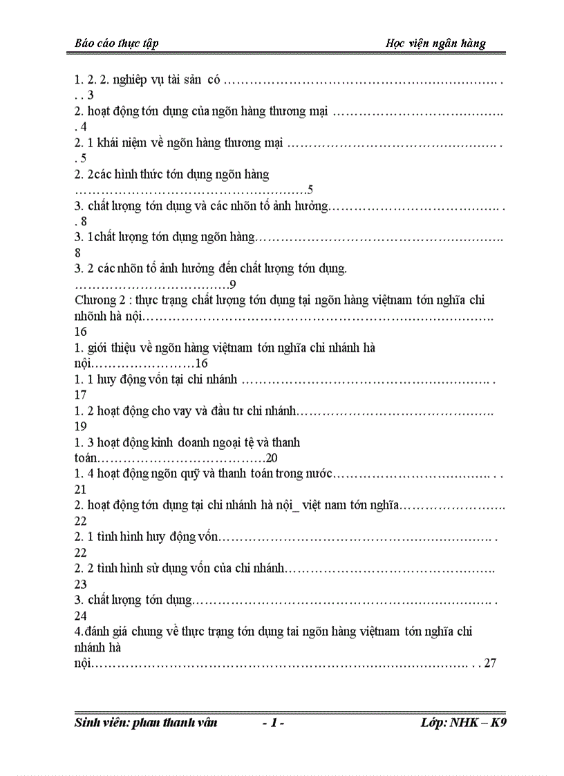 image for page Giải pháp nâng cao chất lượng tín dụng tại chi nhánh hà nội của ngân hàng việt nam tín nghĩa