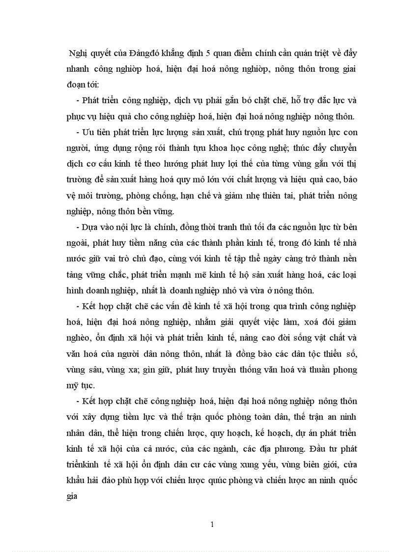 image for page Quá trình công nghiệp hoá hiện đại hoá nông nghiệp và nông thôn ở nước ta 1