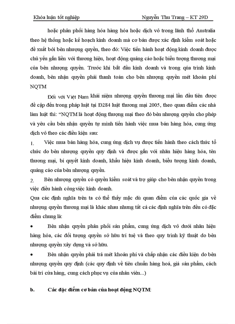 image for page Một số vấn đề lý luận và thực tiễn về hợp đồng nhượng quyền thương mại ở Việt Nam 1