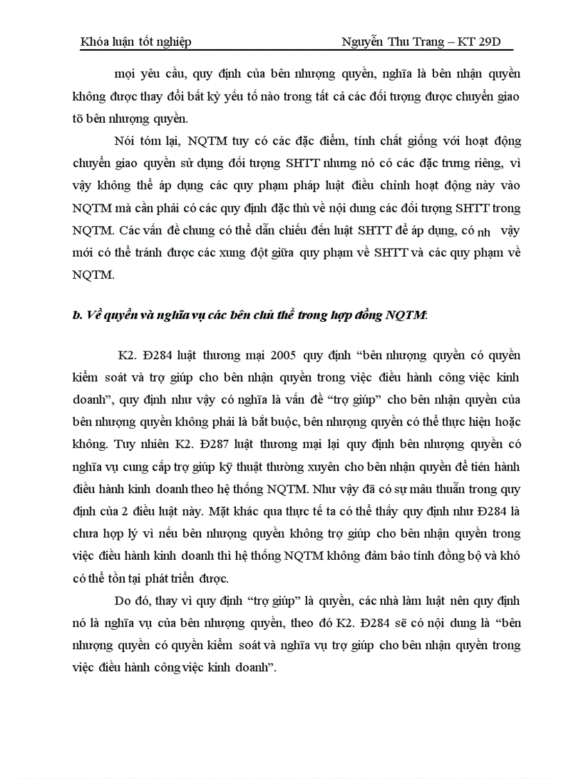 image for page Một số vấn đề lý luận và thực tiễn về hợp đồng nhượng quyền thương mại ở Việt Nam 1