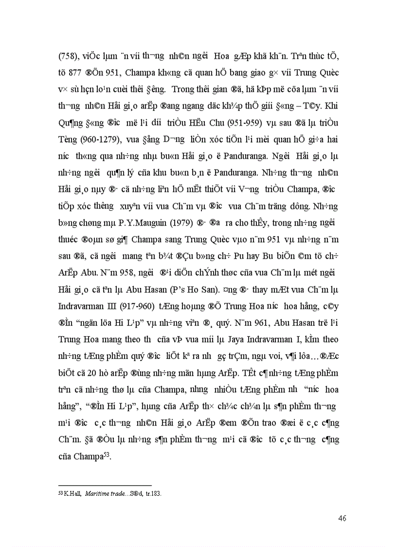 image for page Quan hệ giữa vương quốc cổ CHAMPA với các nước trong khu vực từ đầu đến thế kỷ XV 1