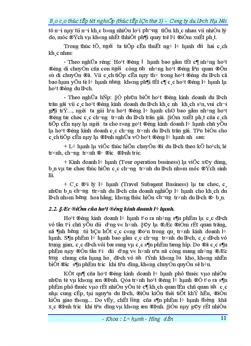 image for page Báo cáo thực tập tại tổng công ty Du lịch Hà Nội và Công ty CP DL TM dân chủ