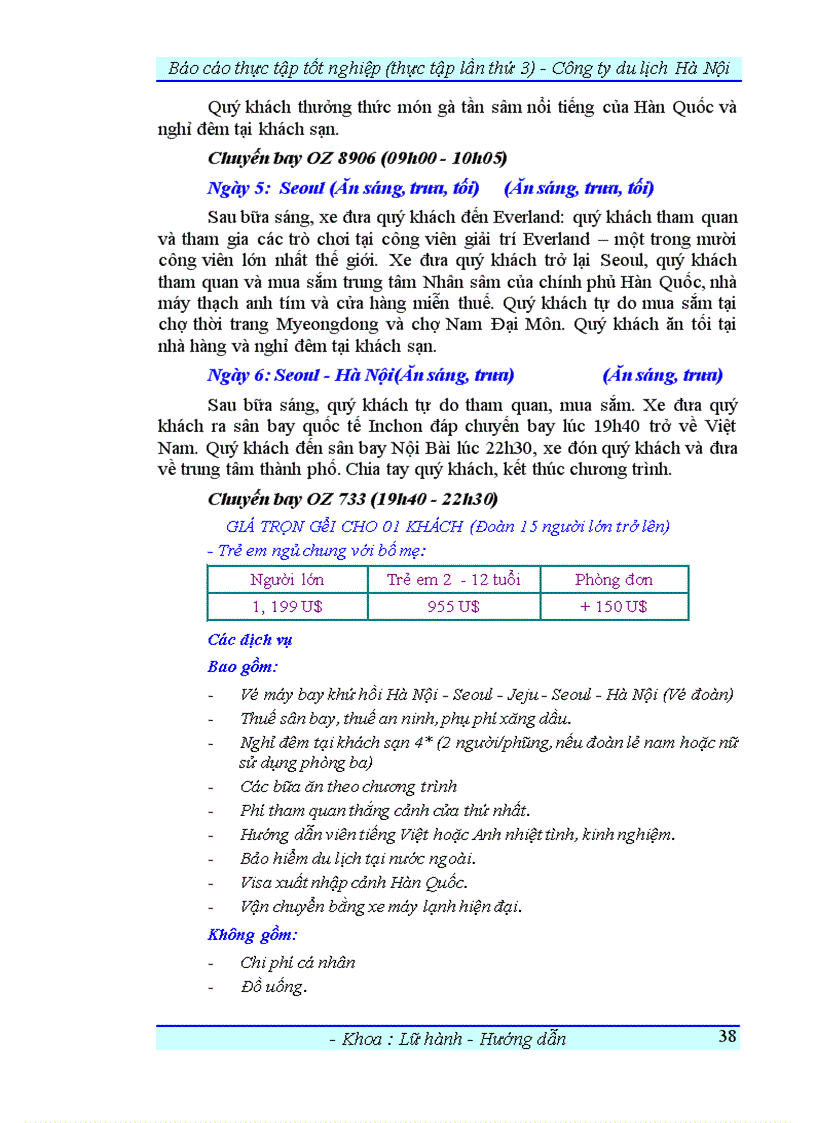 image for page Báo cáo thực tập tại tổng công ty Du lịch Hà Nội và Công ty CP DL TM dân chủ