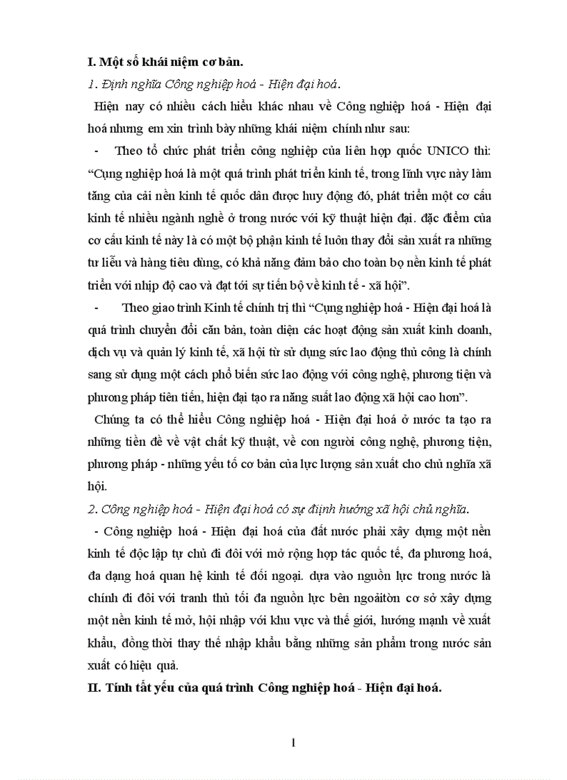 image for page Công nghiệp hoá Hiện đại hoá và vai trò của nó trong đối với sự nghiệp xây dựng chủ nghĩa xã hội ở nước ta hiện nay 1