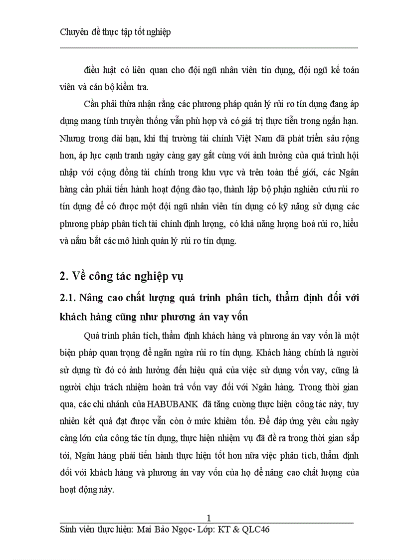 image for page Một số giải pháp quản lý rủi ro tín dụng ở Ngân hàng thương mại và cổ phần nhà Hà Nội HABUBANK 1