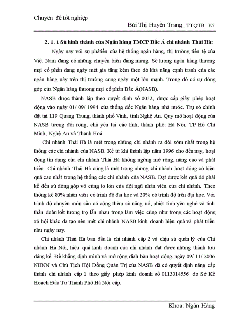 image for page Một số giải pháp phòng ngừa và hạn chế rủi ro trong hoạt động tín dụng của ngân hàng TMCP Bắc Á 1