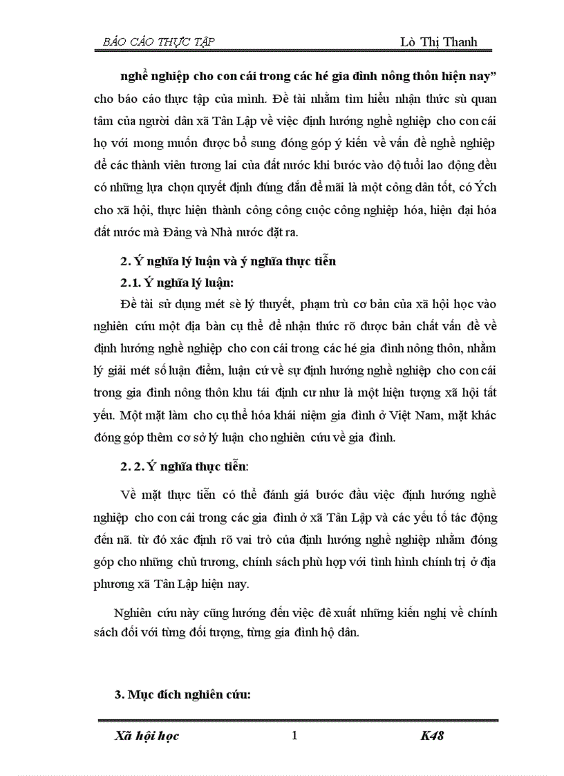image for page Thực trạng định hướng nghề nghiệp cho con cái trong các hộ gia đình nông thôn hiện nay 1