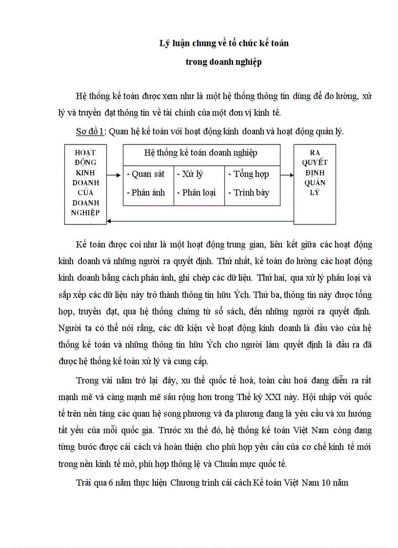 Thực trạng tổ chức kế toán tại Công ty CKNN SXVLXD