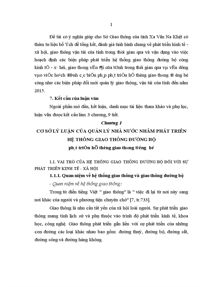 image for page Giải pháp quản lý nhà nước nhằm phát triển giao thông đường bộ ở tỉnh Xa Văn Na Khệt Cộng hoà dân chủ nhân dân Lào