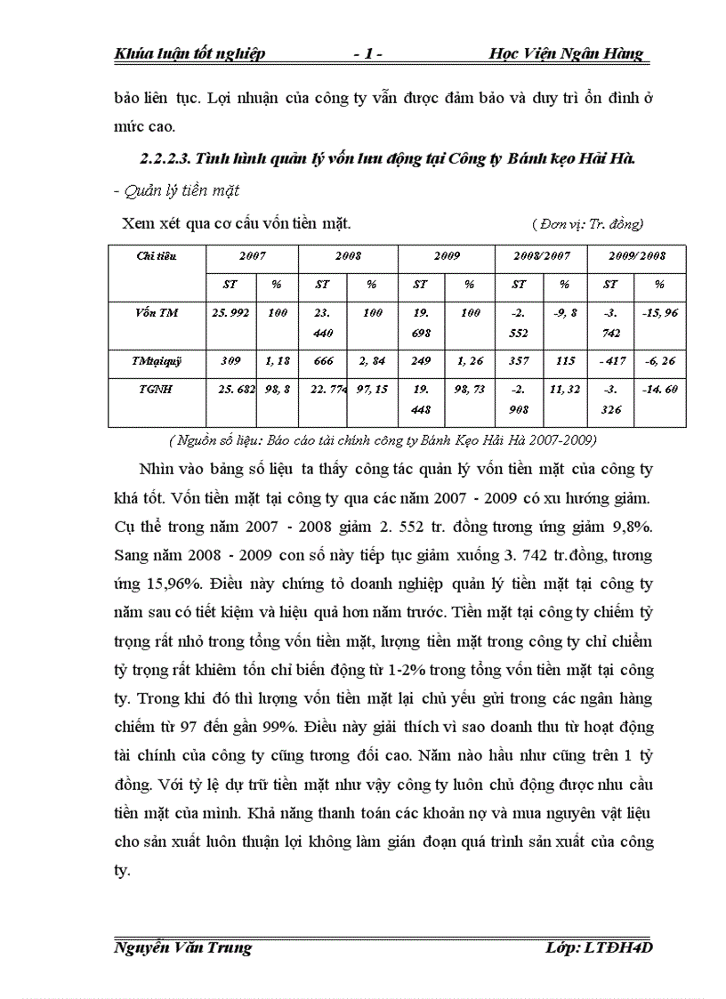 image for page Vốn lưu động và Giải pháp nâng cao hiệu quả sử dụng vốn lưu động tại Công ty Cổ Phần Bánh Kẹo Hải Hà 1