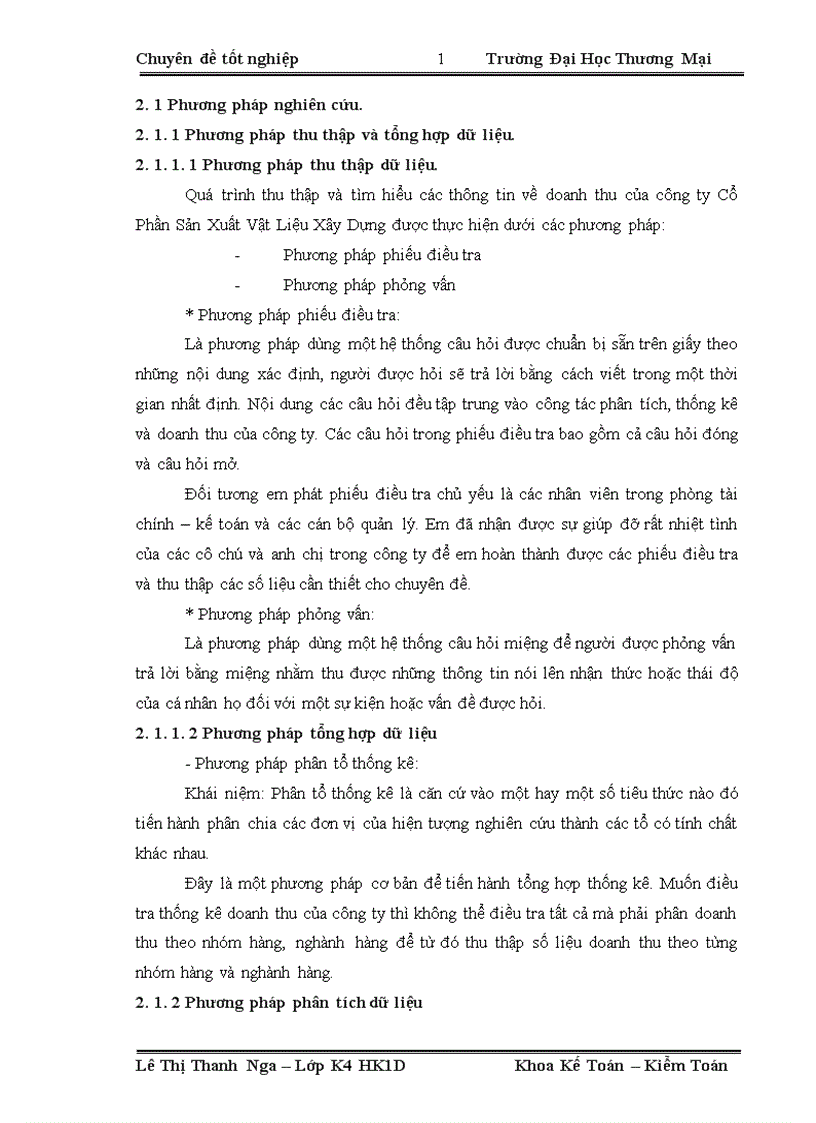 image for page Phân tích và dự báo thống kê doanh thu tại công ty Cổ Phần Sản Xuất Vật Liệu Xây Dựng Thuận Lộc 1