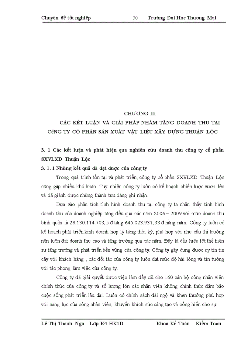 image for page Phân tích và dự báo thống kê doanh thu tại công ty Cổ Phần Sản Xuất Vật Liệu Xây Dựng Thuận Lộc 1