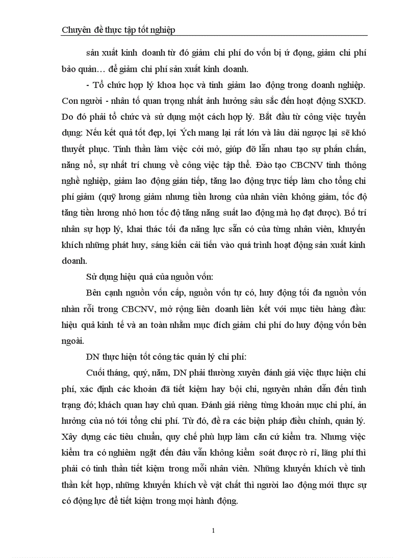 image for page Chi phí sản xuất điều kiện và các giải pháp hạ thấp chi phí sản xuất kinh doanh tại Công ty Bóng đèn Phích nước Rạng Đông 1