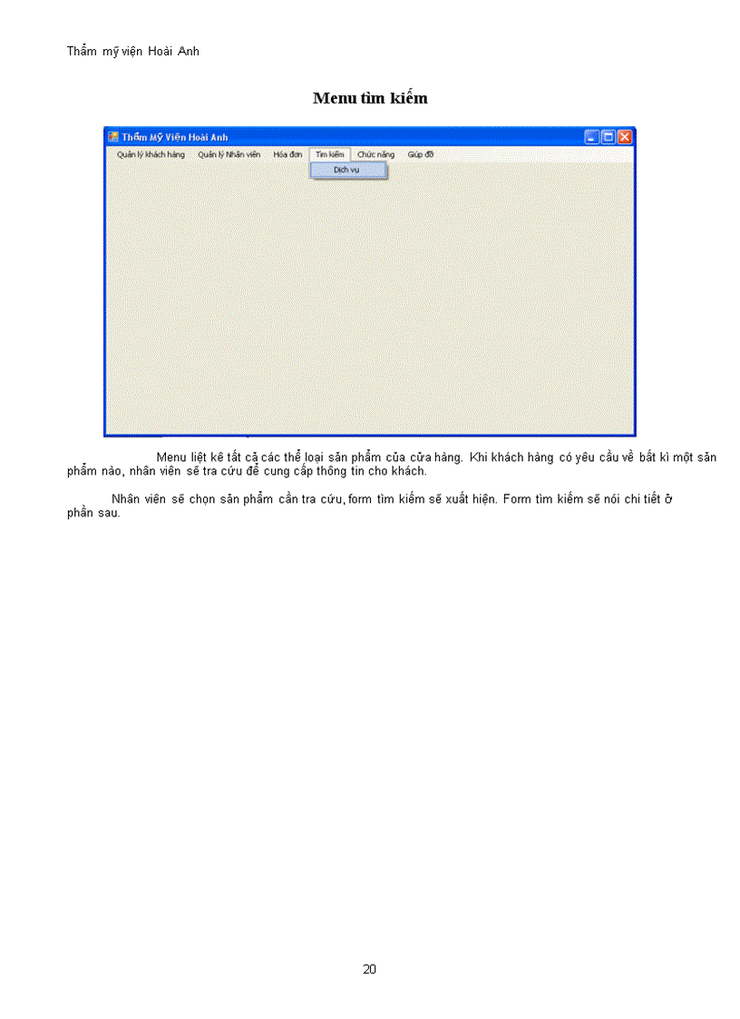 image for page Phân tích và thiết kế hệ thống quản lý khách hàng thân thiết của thẩm mỹ viện 1