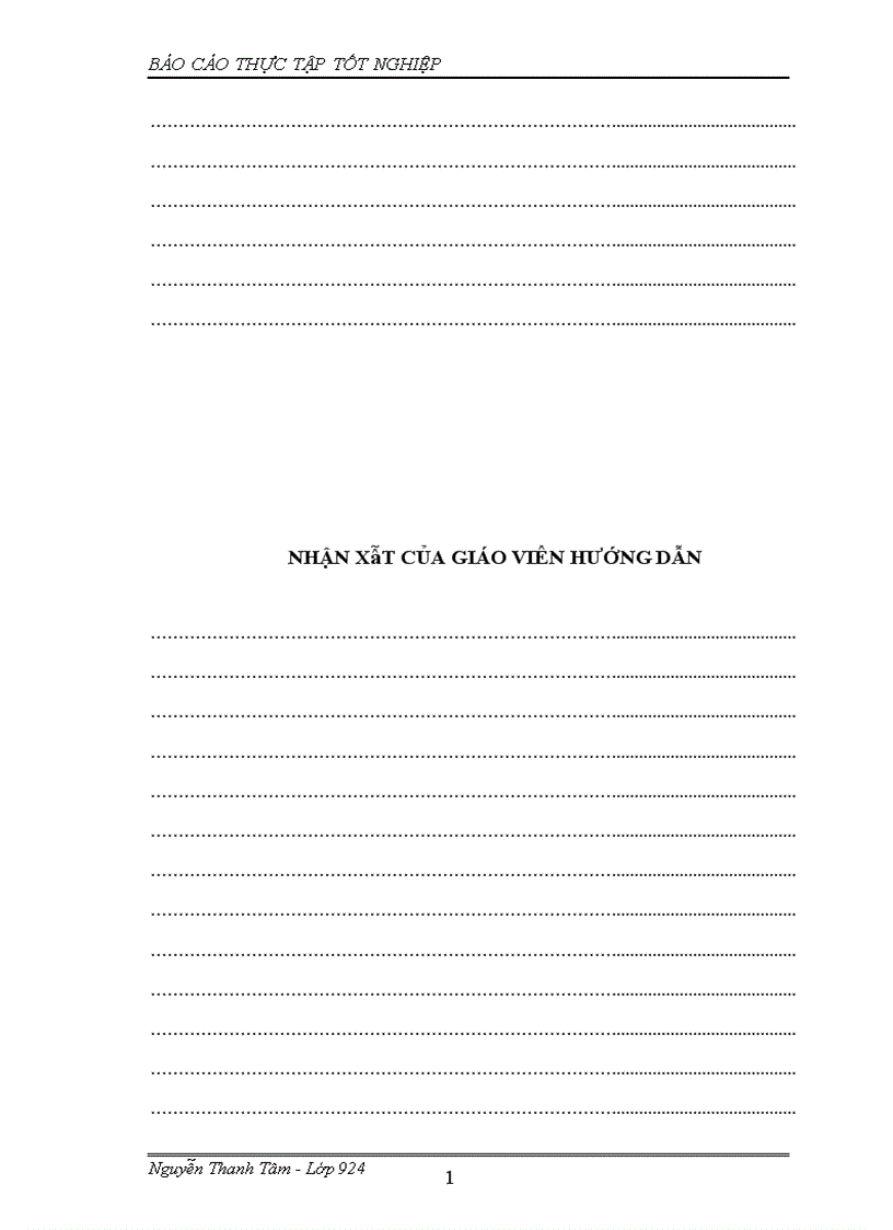 image for page Báo cáo thực tập tại Công ty In Công Đoàn 1