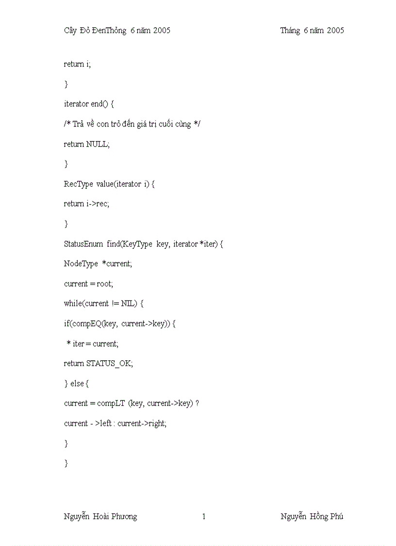 image for page Báo cáo môn Cấu trúc dữ liệu Cây Đỏ Đen