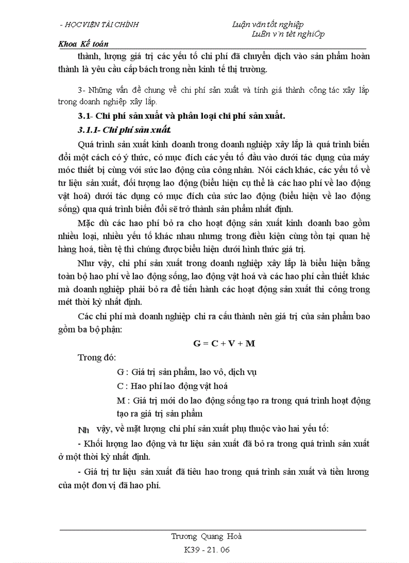 image for page Tổ chức công tác kế toán tập hợp chi phí và tính giá thành sản phẩm xây lắp tại công ty xây dựng 99 1