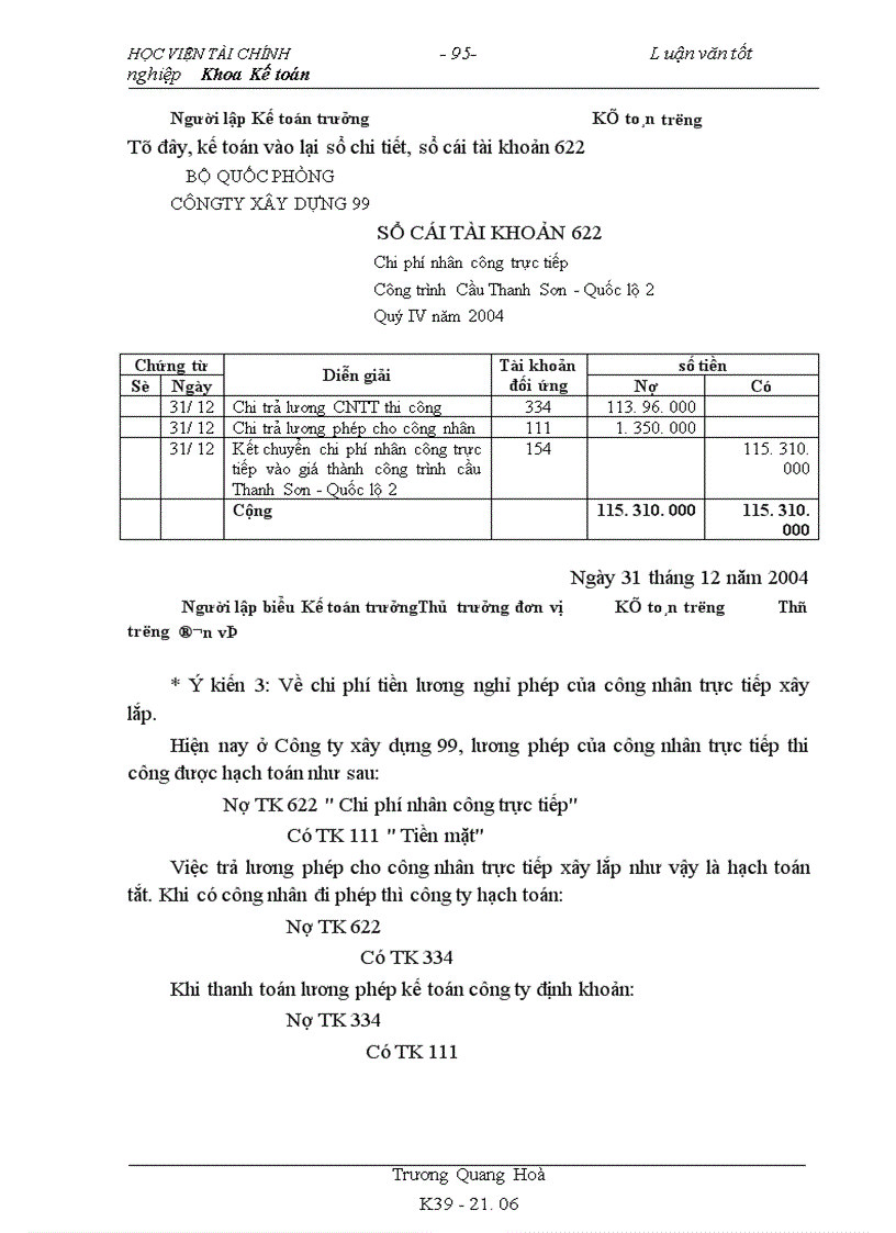 image for page Tổ chức công tác kế toán tập hợp chi phí và tính giá thành sản phẩm xây lắp tại công ty xây dựng 99 1