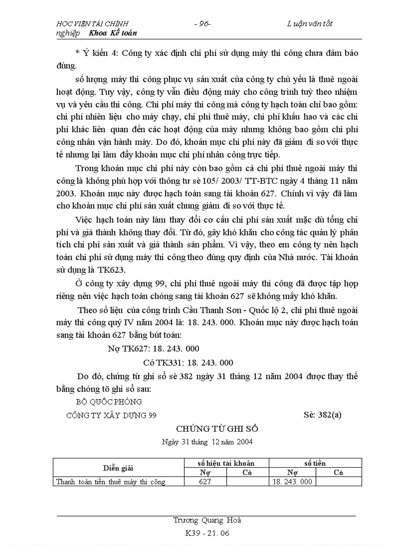 image for page Tổ chức công tác kế toán tập hợp chi phí và tính giá thành sản phẩm xây lắp tại công ty xây dựng 99 1