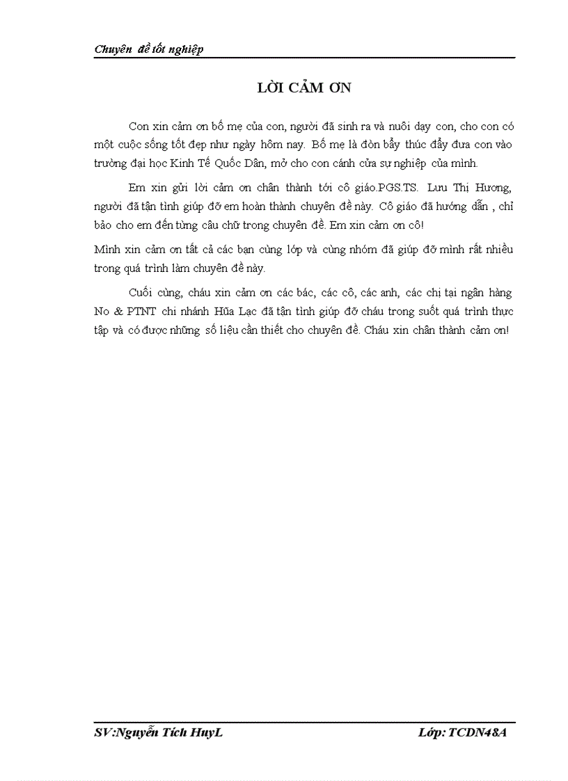 image for page Mở rộng cho vay hộ sản xuất tại ngân hàng nông nghiệp và Phát triển nông thôn Việt Nam chi nhánh Hòa Lạc 1