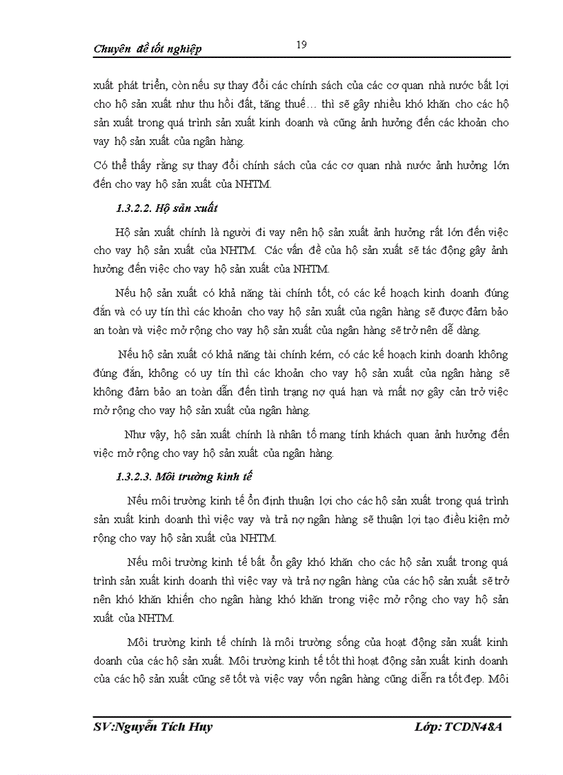 image for page Mở rộng cho vay hộ sản xuất tại ngân hàng nông nghiệp và Phát triển nông thôn Việt Nam chi nhánh Hòa Lạc 1