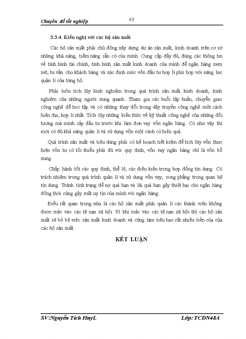 image for page Mở rộng cho vay hộ sản xuất tại ngân hàng nông nghiệp và Phát triển nông thôn Việt Nam chi nhánh Hòa Lạc 1