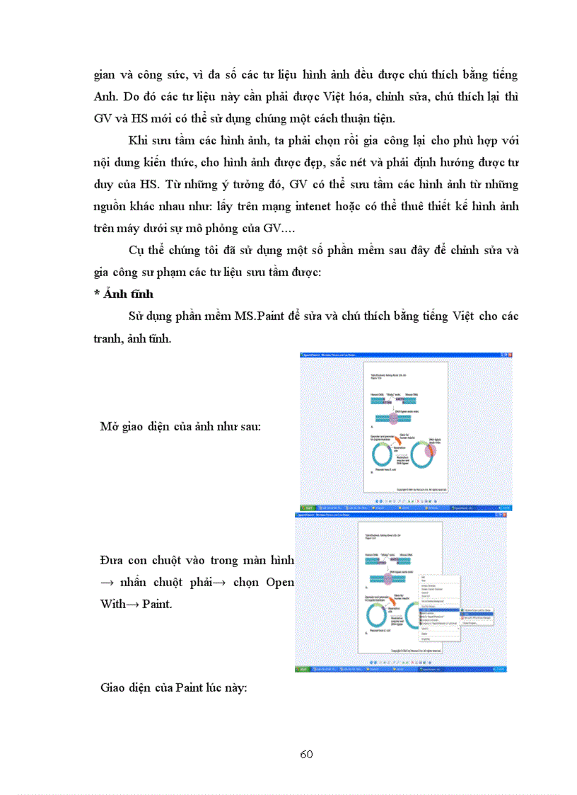 image for page Xây dựng và sử dụng bài giảng điện tử chương III IV V phần Di truyền học Sinh học lớp 12 theo hướng tích hợp truyền thông đa phương tiện 1