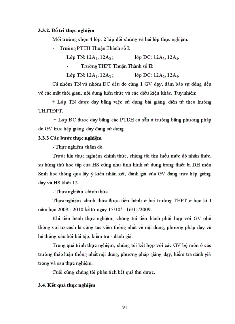image for page Xây dựng và sử dụng bài giảng điện tử chương III IV V phần Di truyền học Sinh học lớp 12 theo hướng tích hợp truyền thông đa phương tiện 1