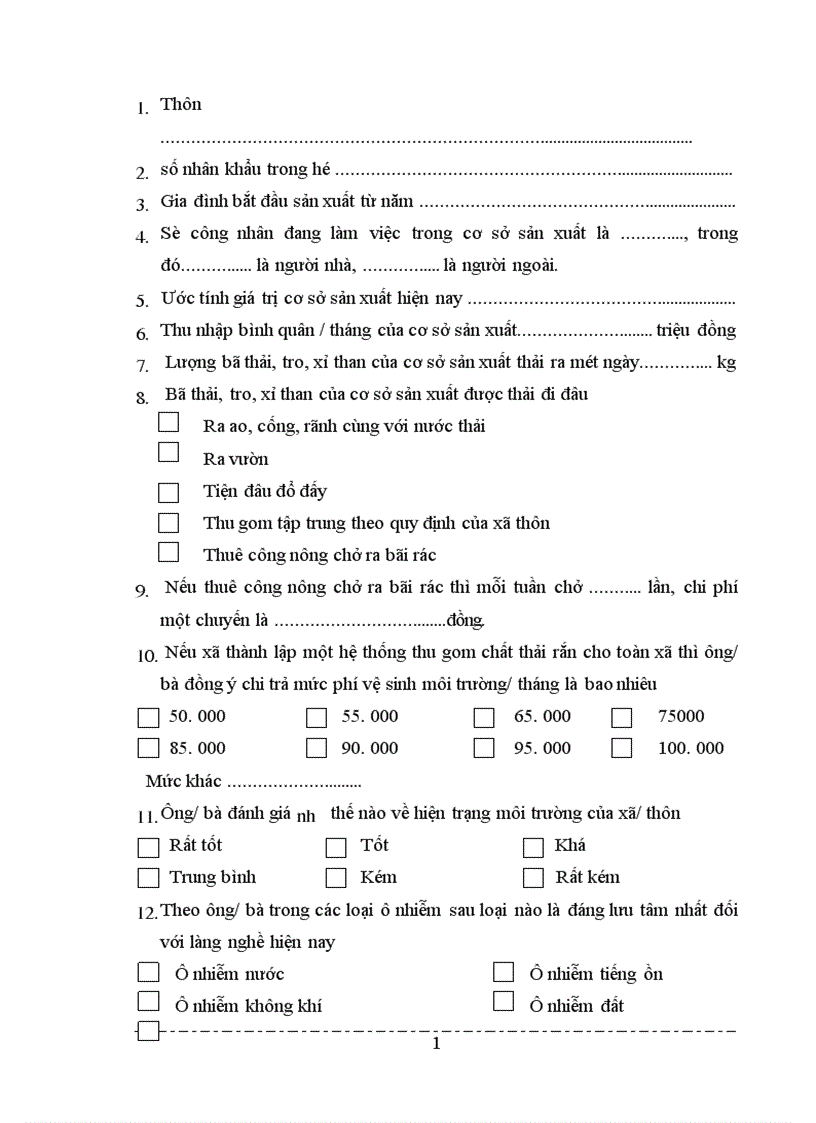 image for page Bước đầu tính toán hiệu quả kinh tế của việc thiết lập hệ thống thu gom chất thải rắn làng giấy Phong Khê huyện Yên Phong tỉnh Bắc Ninh 1