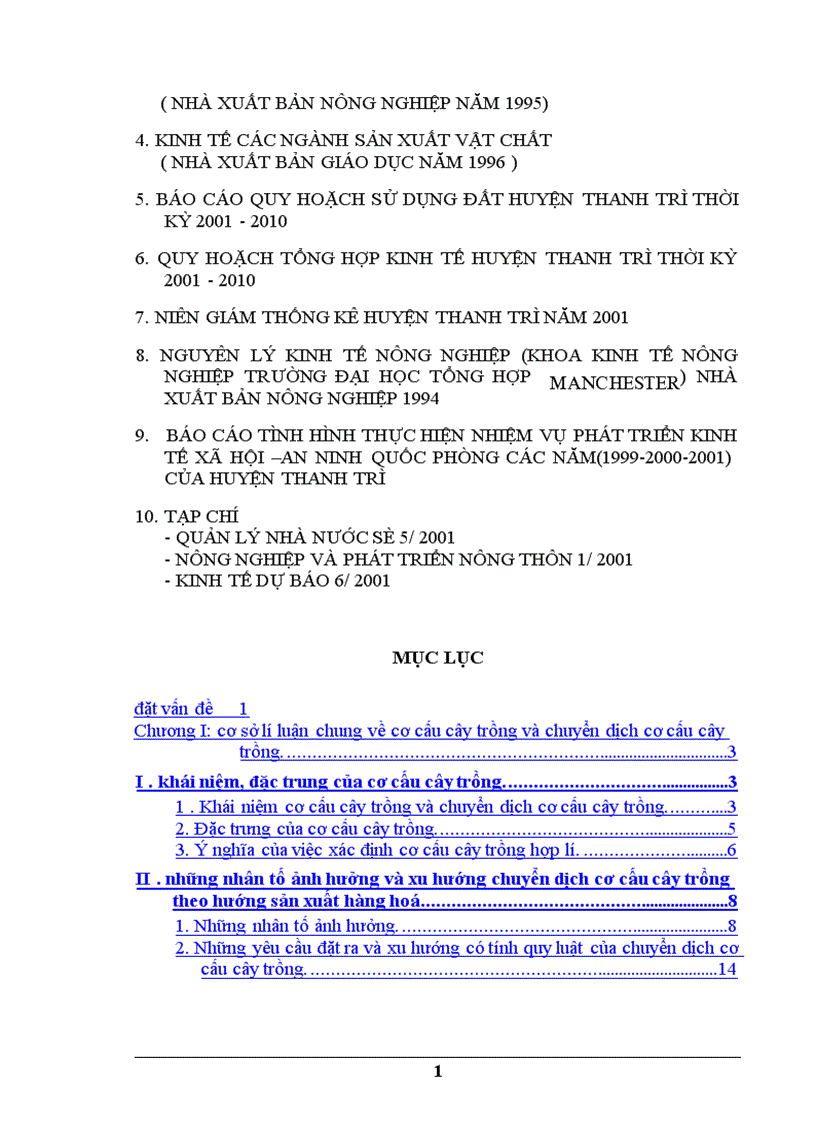 image for page Những biện pháp kinh tế chủ yếu nhằm chuyển dịch cơ cấu cây trồng trên địa bàn huyện Thanh Trì Hà Nội