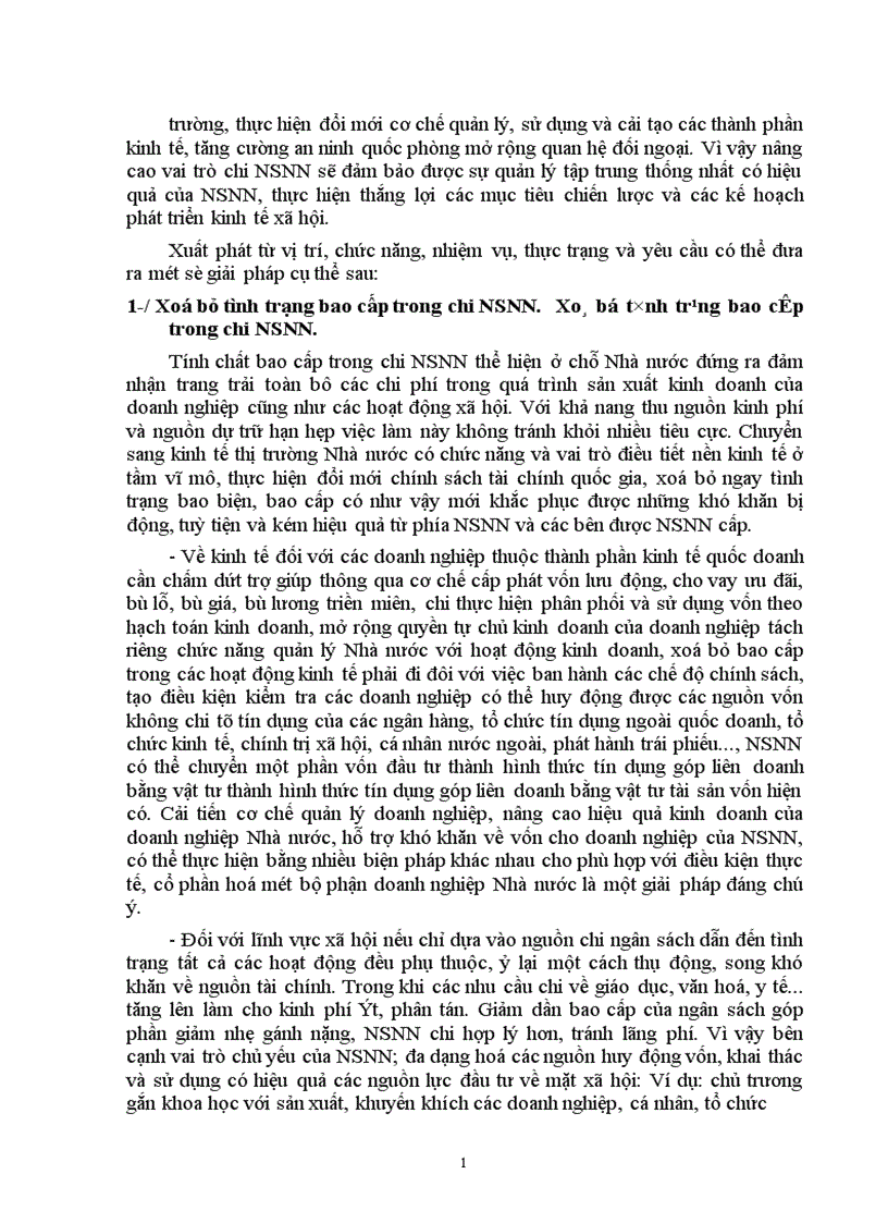 image for page Chi NSNN và vai trò của chi NSNN đối với sự nghiệp CNH HĐH đất nước