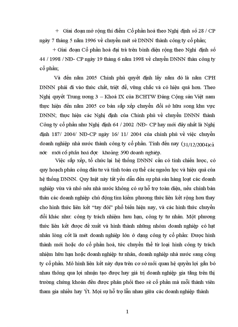 Xử lý các quan hệ pháp luật lao động trong qúa trình cổ phần hoá ở Công ty Than nội địa Từ lý luận đến thực tiễn 1