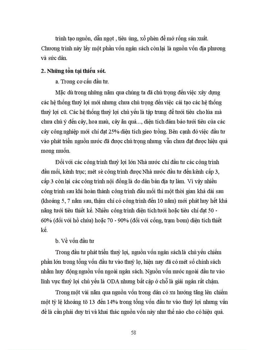 image for page Đầu tư vào thuỷ lợi góp phần thúc đẩy quá trình công nghiệp hoá hiện đại hoá nông nghiệp nông thôn 1