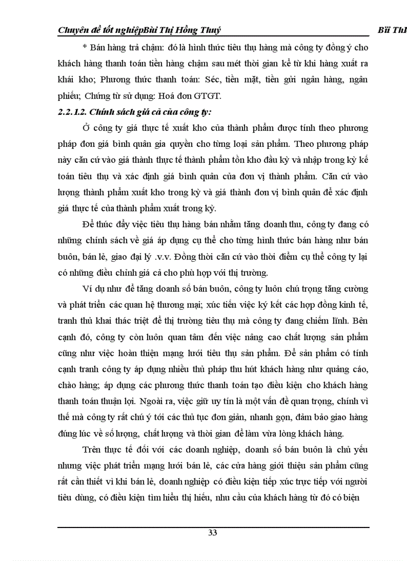 image for page Hoàn thiện hạch toán tiêu thụ thành phẩm và xác định kết quả kinh doanh 1