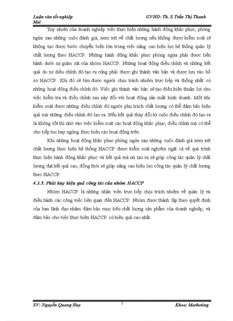 image for page Phương pháp nghiên cứu và phân tích kết quả phân tích thực trạng hệ thống quản lý chất lượng theo haccp tại công ty tnhh chế biến hoa quả hồng lam