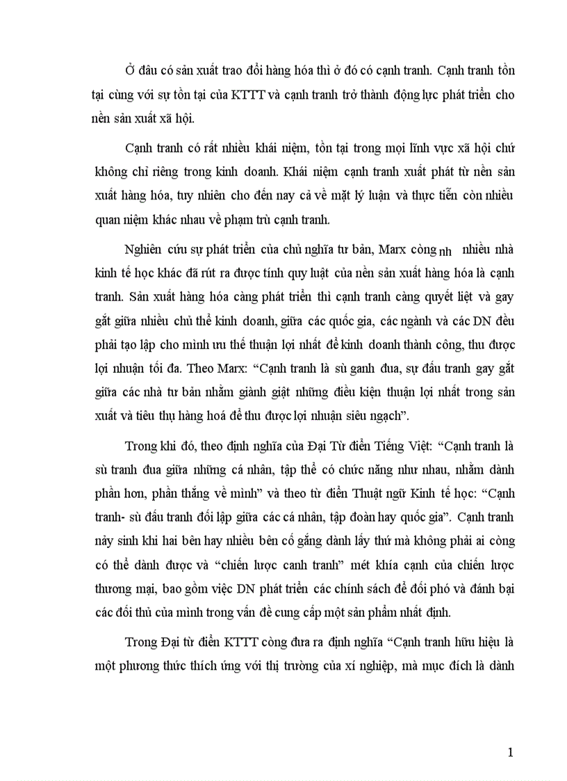 image for page Nâng cao năng lực cạnh tranh của các DN SX KD xi măng thuộc VICEM trong nền KTTT