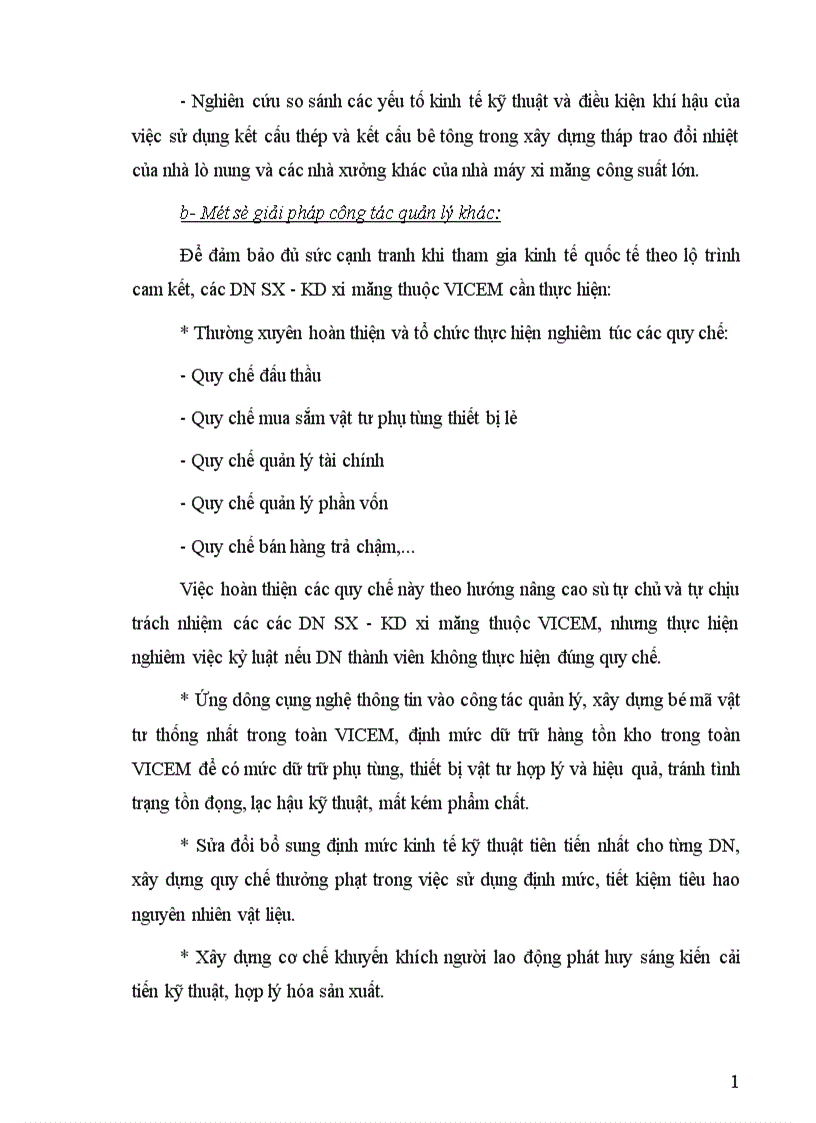 image for page Nâng cao năng lực cạnh tranh của các DN SX KD xi măng thuộc VICEM trong nền KTTT