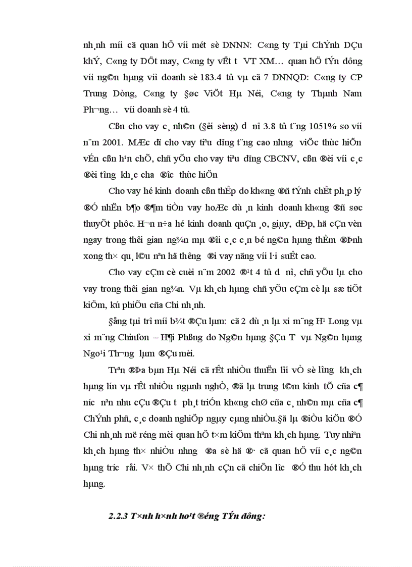 image for page Mở rộng hoạt động tín dụng của NHNo PTNT Chi nhánh Bắc Hà Nội 1