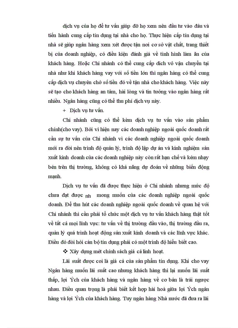 image for page Mở rộng hoạt động tín dụng của NHNo PTNT Chi nhánh Bắc Hà Nội 1
