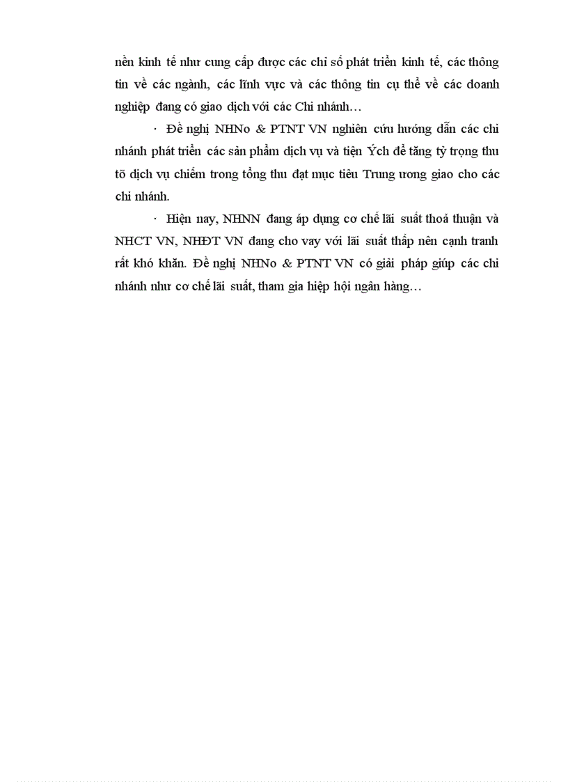 image for page Mở rộng hoạt động tín dụng của NHNo PTNT Chi nhánh Bắc Hà Nội 1