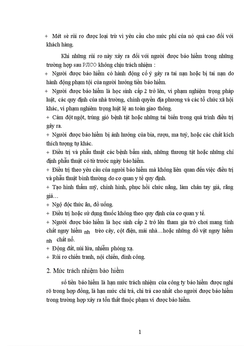 image for page phân tích thực trạng khai thác nghiệp vụ bảo hiểm kết hợp học sinh sinh viên tại công ty cổ phần bảo hiểm Petrolimex PJICO 1