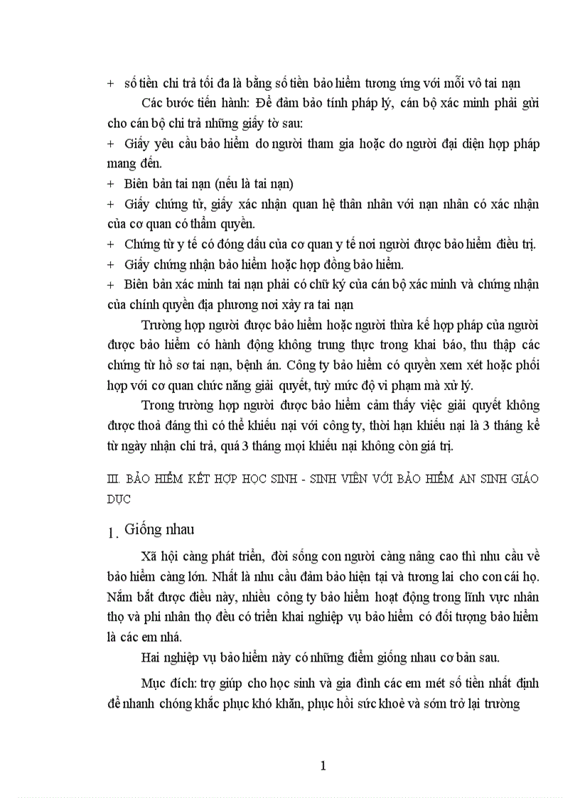 image for page phân tích thực trạng khai thác nghiệp vụ bảo hiểm kết hợp học sinh sinh viên tại công ty cổ phần bảo hiểm Petrolimex PJICO 1