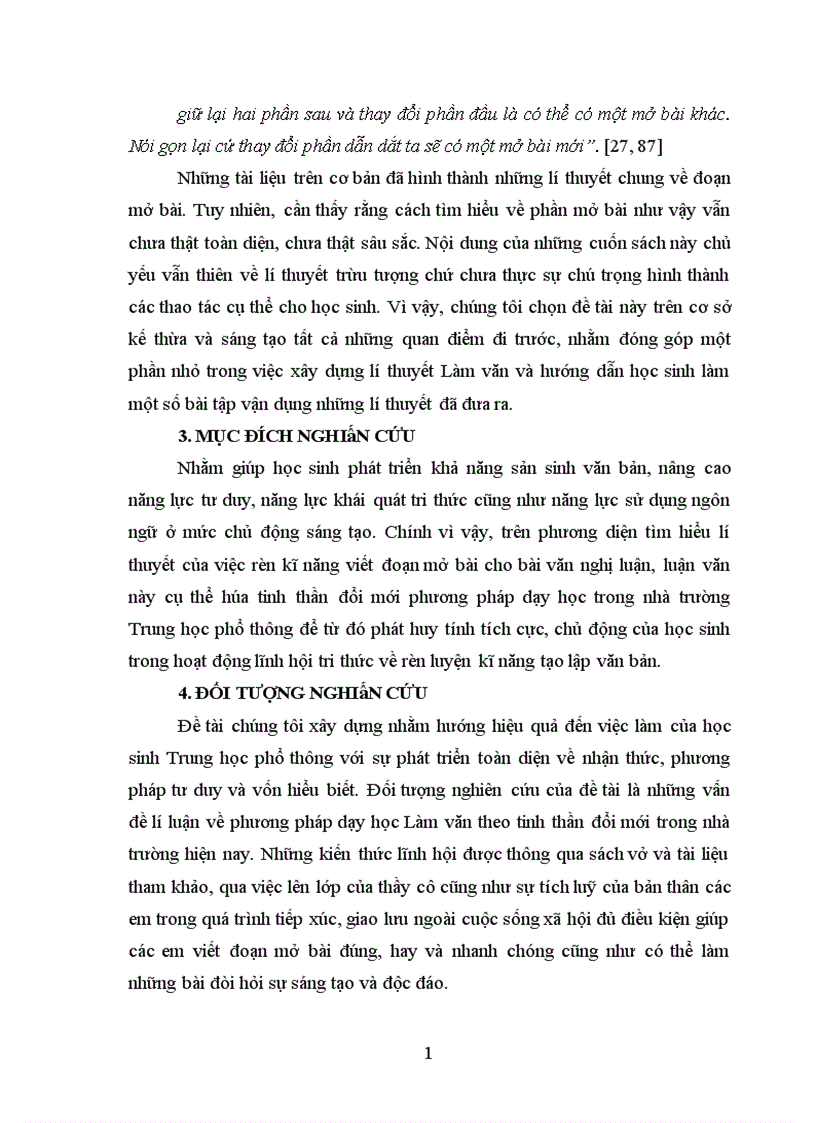 image for page Rèn kĩ năng viết đoạn mở bài trong bài văn nghị luận cho học sinh Trung học phổ thông 1