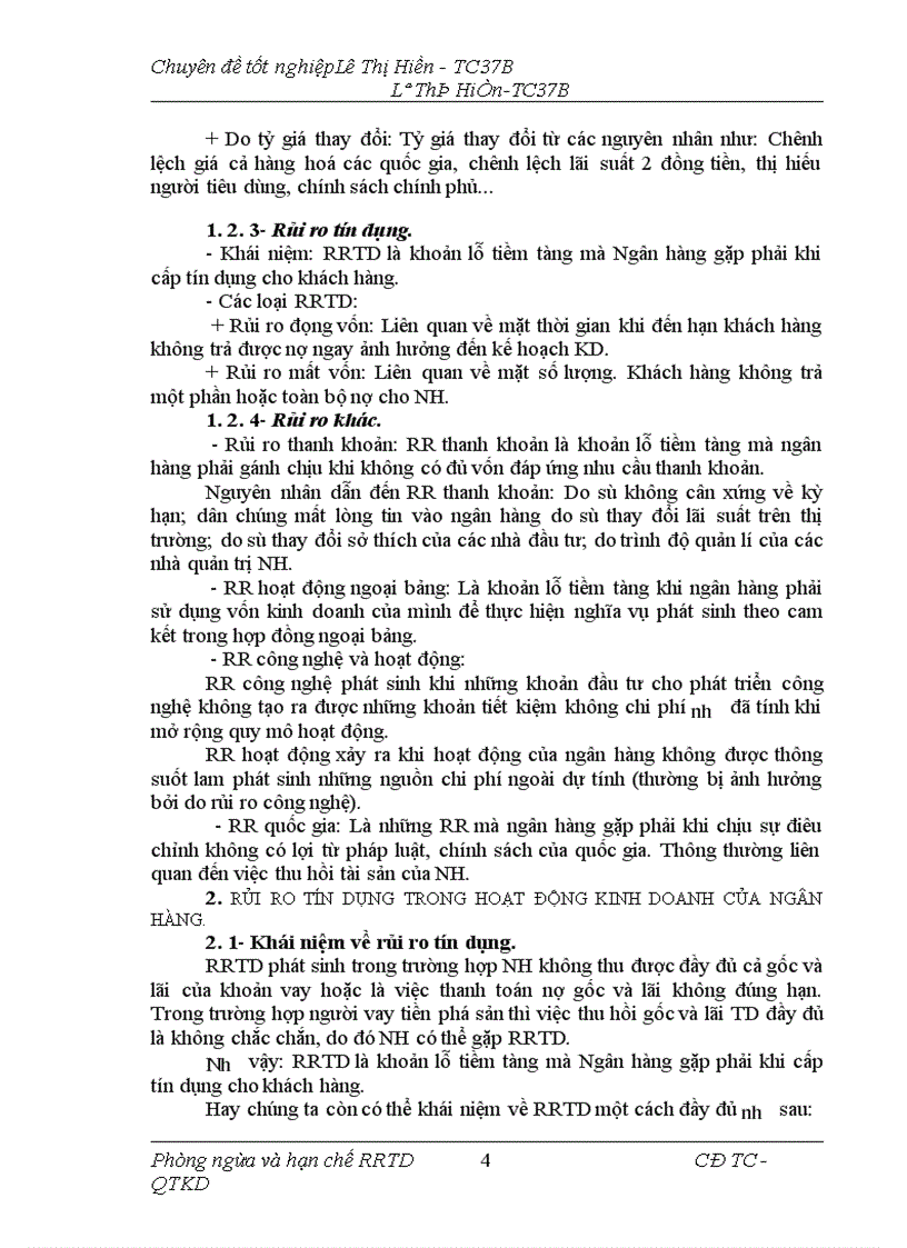 image for page Giải pháp phòng ngừa và hạn chế rủi ro tín dụng tại NHNo PTNT Huyện Như Xuân Tỉnh Thanh Hoá 1